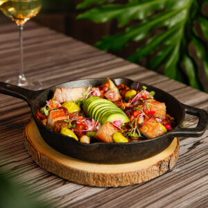 PAELLA DE CHICHARRÓN (FOR TWO)